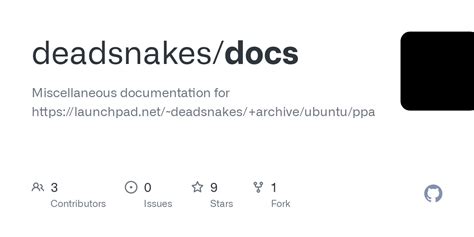 ppa:deadsnakes/ppa